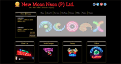 Desktop Screenshot of newmoonneon.com